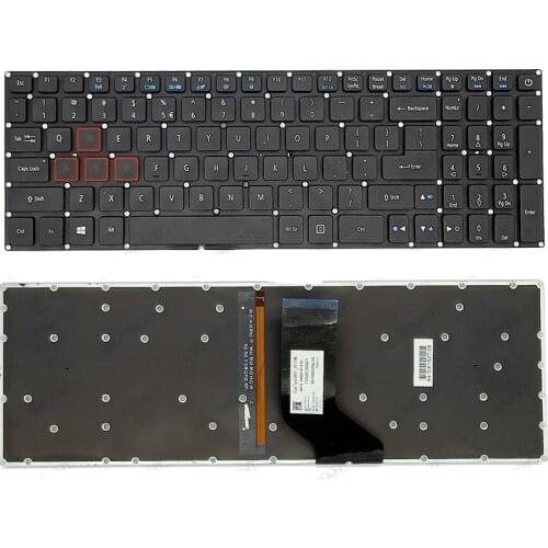 New for Acer Predator Helios 300 G3-571 G3-572 PH315-51 PH317-51 N17C1 US Laptop Keyboard Backlit