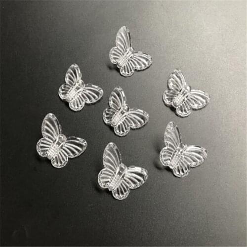 60pcs plastic Butterfly for String Light Multi Colors Led Lamp Outdoor Decorative Lighting for Halloween Garden Party Christmas