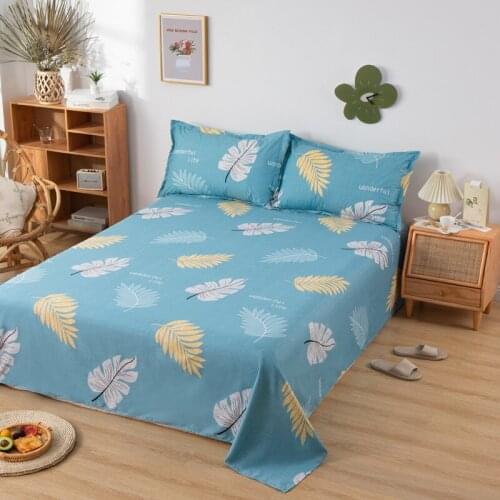 Waterproof printed bedspread for Baby bedwetting Elderly care breathable fabric Bed Sheet can Better protect your mattress