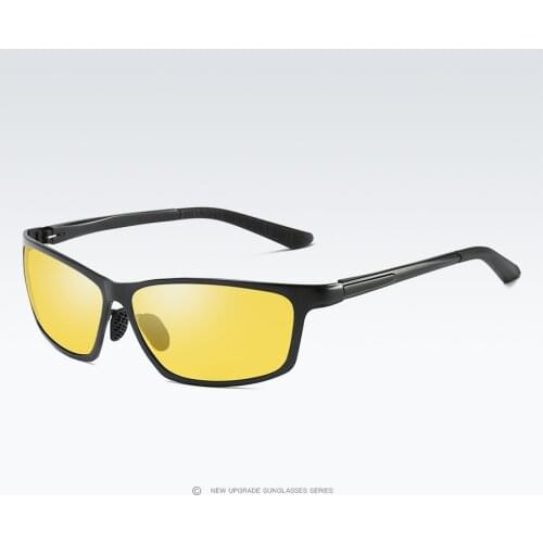 2018 new mens aluminum-magnesium polarized sunglasses riding glasses night vision sunglasses A514