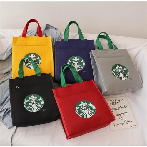 Women Oxford Canvas Tote Handbag Female Large Capacity Shoulder Bags Ladies Casual Shopping Bag Girls Reusable Bucket Phone Bags