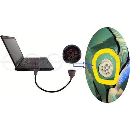 Engine inpower Power Generator Test 9 pin Cable with software Power Command genset controls PowerCommand genset transfer