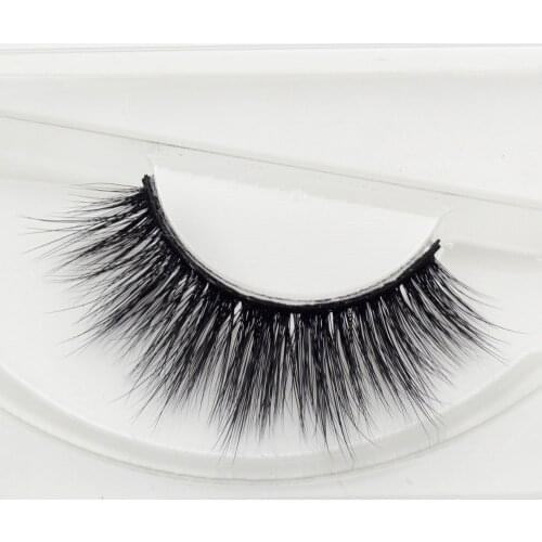 Visofree Jessica Beauty mink eyelashes 3D MINK False Eyelashes Messy Cross Dramatic Fake Eye Lashes Professional Makeup Lashes
