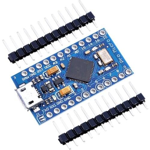 1pcs Pro Micro ATmega32U4 5V/16MHz Module with 2 row pin header