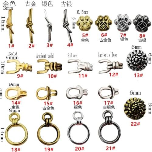 10pcs/lot Korea 3D Alloy Nail Art Decorations Metal Punk Styles Nail Accessories DIY Charm Professional Nail Parts Tips