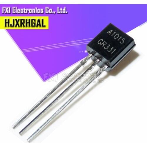 100PCS 2SA1015 TO92 A1015 TO-92 1015 0.15A 50V PNP triode Transistor new original