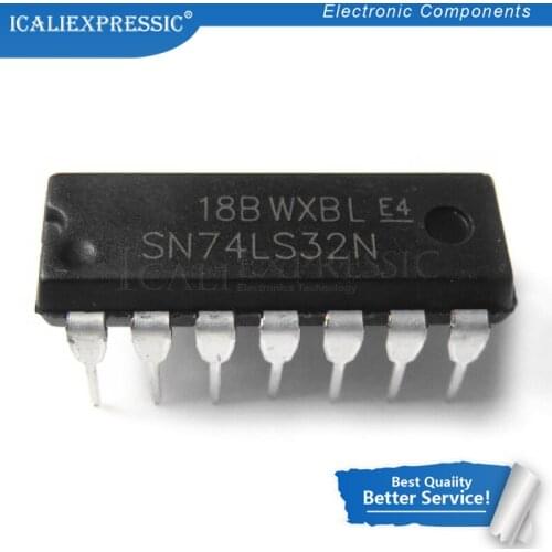 100PCS HD74LS32P DIP14 HD74LS32 DIP SN74LS32N DIP-14 74LS32 new and original IC