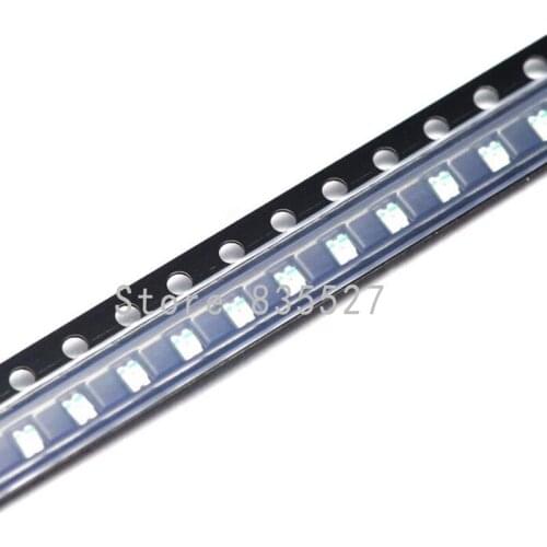 1000pcs/lot 0805 SMD LED lights cool white highlights 12000-17000K 2012 light emitting diode foy DIY light
