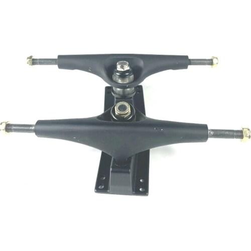 2Pcs Generic 6.2 Inch Adult Skateboard Bracket Truck Accessory Aluminum Alloy Shock Resistant Skateboard Trucks Bridge