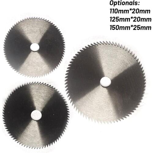 20/25mm Steel Circular Saw Blade 110/125/150 For Craftsmen For Angle Grinder Woodworking Saw Blade Tool