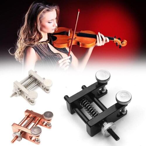2021 Solid Violin Cello Luthier Tools High Quality Silver Alloy Edge Clamp Repair Crepe Violin Accessories Violin Template Rosin