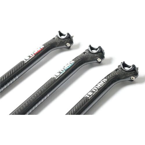 27.2/30.8/31.6MM 400mm Carbon Fiber MTB Bike Road Bicycle Backward Seatpost