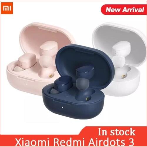 Xiaomi Redmi AirDots 3 Wireless Earphones Bluetooth Stereo Headphones Bass Mi True Wireless Headset With Mic TWS Earbuds