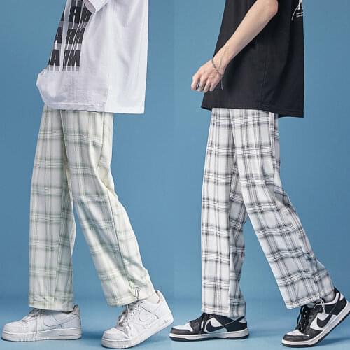 Belt Wide Leg Pants Mens Fashion Gray Black Casual Pants Men Trousers Korean Loose Straight Suit Pants Mens Dress Pants M-2XL