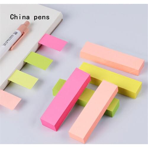 500pcs paper Self Adhesive Memo Pad Memo Sticker Family and Sticky Notes it Marker Student School office Supplies