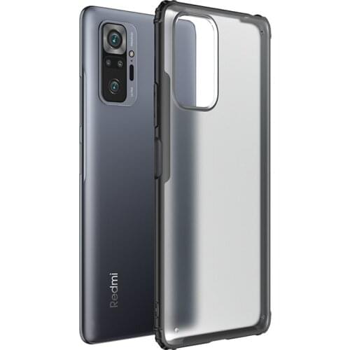 Case on redmi note 10 pro max 10t 5g 10s 9t bumper cover for xiaomi remi protective phone coque back bag silicone matte soft tpu