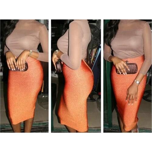 Cutseber Knitted Pencil Skirts