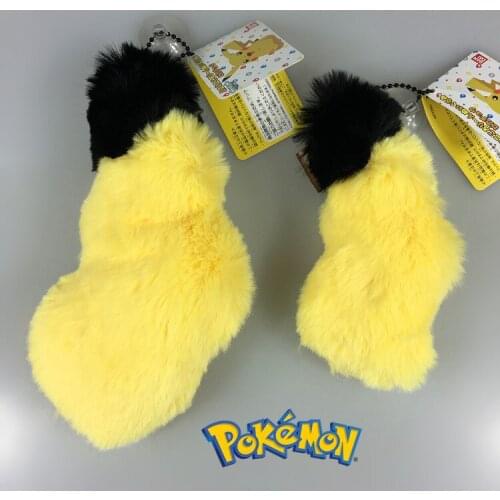 Pokemon Action Figure Pikachu Tail Cute Soft Plush Toys Ornaments Children Gifts