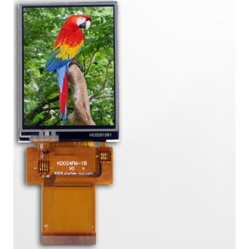 2.4 inch 240*320, ST7789V, full viewing angle, sunlight readable, IPS LCD module with resistive touch panel, high brightness