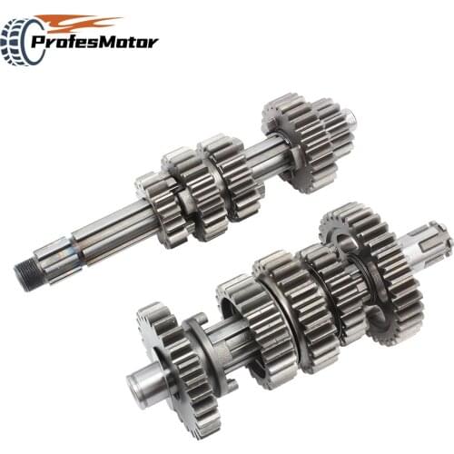 Motorcycle Gear Box Main Counter Suitable For Zongshen 2V Z190 190cc Pit Dirt Bike the engine code No.: ZS1P62YML-2