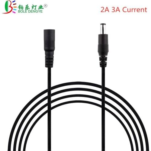 DC 12V Power Extension Cable 5.5*2.1mm Female Male Wire Cord Connection 1M 3M 5M 10M Extend Cable For CCTV Camera Home Appliance