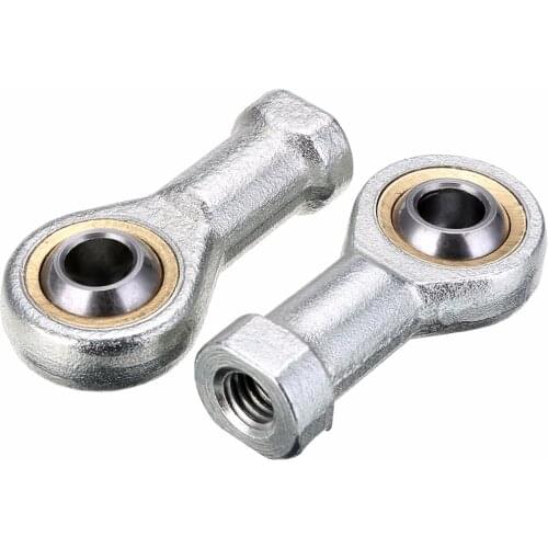2pcs SI8T/K End Ball Joint Bearing Set 8mm Internal Female Metric Thread Rod with High Hardness