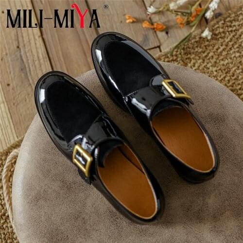 Замшевые туфли-лодочки MILI-MIYA China At AliExpress
