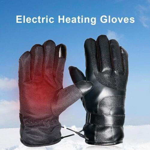 12V48V Motorcycle Rechargeable Heated Gloves Winter Hand For Climbing Hiking Cycling Riding Gloves Guantes Moto Invierno