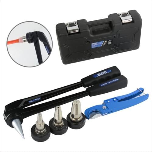1/2,3/4,1-inch ProPEX Expander Tool Kit meets ASTM F1960 for PEX-A Pipe suits Uponor Propex Wirsbo