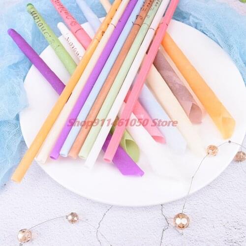 New 10Pcs/Set Ear Candle Earwax Candles Hollow Blend Cones Care Healthy Beeswax Ear Nose Dust Cleaning Natural Aromatherapy