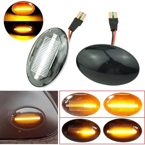 Sequential Lamp Dynamic LED Side Marker Turn Signal Light For Ford Fiesta III IV MK3 MK4 KA Mondeo I MK1 Transit Tourneo MK6 MK7
