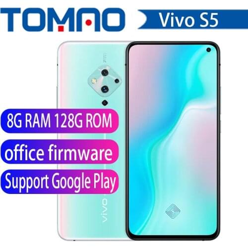 Original new vivo S5 Smartphone Celular Snapdragon 712 8GB 128GB 4100mAh Big Battery 32.0MP+48.0MP 4 Cameras Android Cell Phones