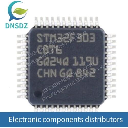 STM32F303CBT6 STM32F303 LQFP-48 ARM Cortex-M4 32-bit microcontroller 100%New 1Pcs