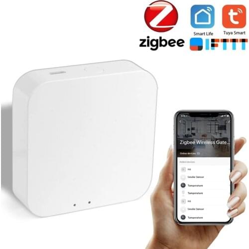 Tuya ZigBee Smart Gateway Hub Smart Home Bridge Tuya Smart Life APP Wireless Remote Controller for All Tuya ZigBee 3.0 Smart Pro