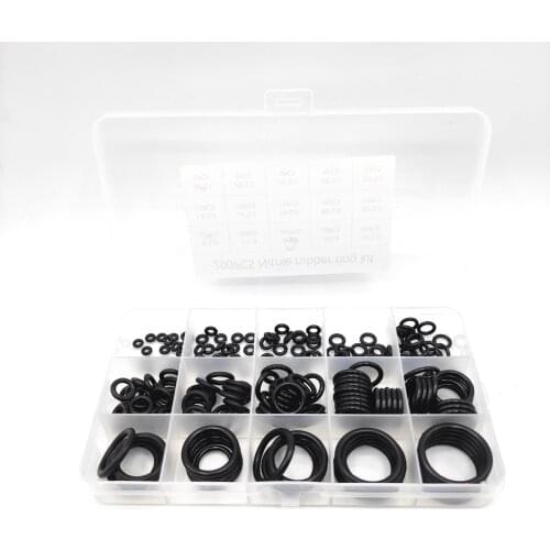 200pcs Nitrile Rubber O Rings Wear-resistant waterproof and oil resistant O Ring Seal NBR Sealing O-rings Washer Rubber oring se