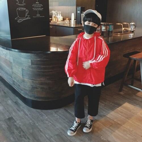 Zipper Spring Autumn Coat Outerwear Top Children Clothes Kids Costume Teenage Formal Home Outdoor Boy Clothing High Quality