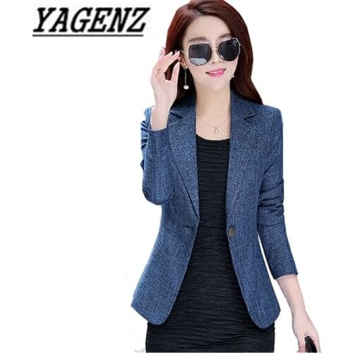 Женские длинные пиджаки YAGENZ China At AliExpress