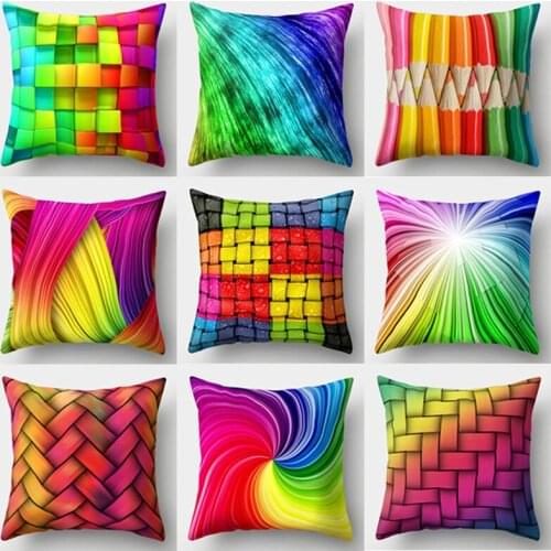 1pc Pillowcase Cushion Pillow Cover Fashion Decor Home Car Sofa Decorative