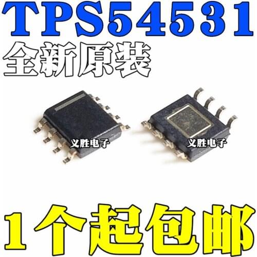 10pcs/lot New original TPS54531 TPS54531DDAR SMD SOP8 8V input 5A step-down converter