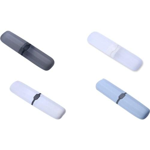 4PCS Toothbrush Tube Health Tooth Brushes Protector Cover Case Dustproof Portable Travel Toothbrush Box Holder