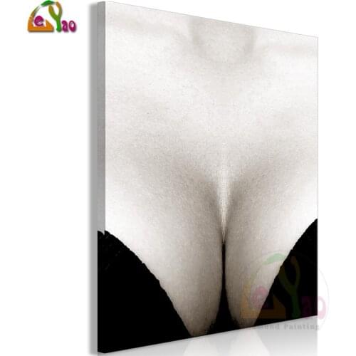 Diamond Painting 5d DIY"Sexly Woman,Cleavage Vertical " Embroidery Cross Stitch Craft Full Square/Round Rhinestone Home Decor