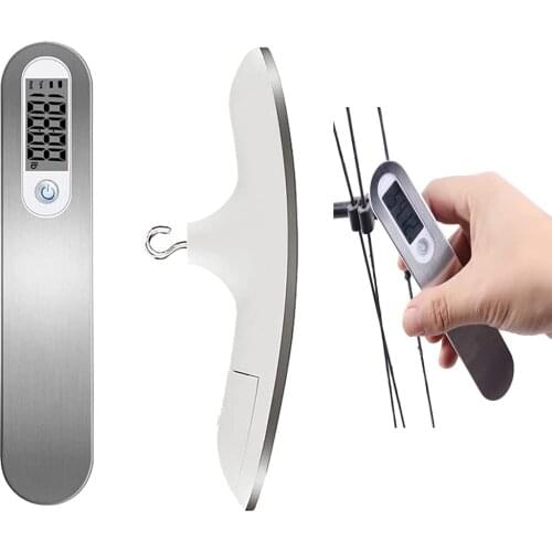 Digital Archery Scale Recurve Bow Compound Bow Hunting Scale Luggage Scale with LCD Display 110 Lbs