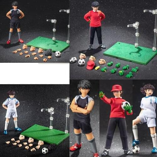 DM Captain Tsubasa Ozora Tsubasa KojiroHyuga Wakabayashi Genzo Action Figure SHF MODEL FANS Dasin Anime Model 942toy
