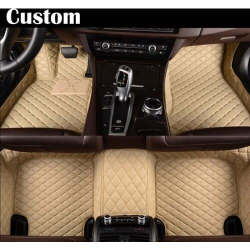 EMS Car floor mats for BMW F10 F11 F15 F16 F20 F25 F30 F34 E60 E70 E90 1 3 4 5 7 Series GT X1 X3 X4 X5 X6 Z4 car-styling carpet