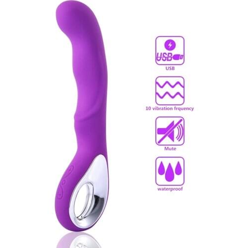 Dildo Vagina Clitoris Stimulator Upgraded Powerful Motor Waterproof With 10 Vibration Patterns-adult Sex Toys For Women Couple