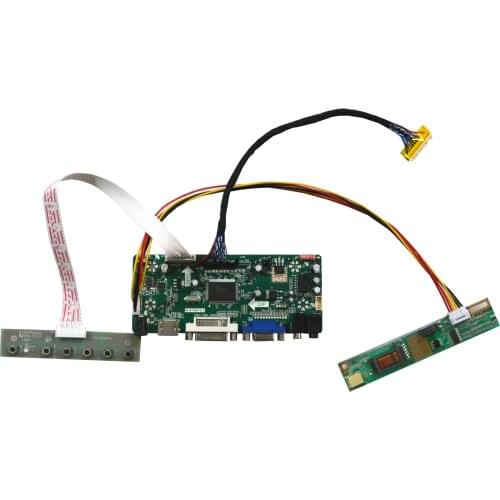 M.NT68676.2A HDMI DVI VGA AUDIO LCD Controller Board Kit For B154PW01 B154PW02 1440x900 CCFL LVDS AD Board