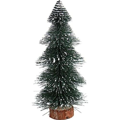 Desktop Window Decoration 15cm For Indoor Or Outdoor Material: PVC New Ornaments Christmas Miniature Christmas Tree