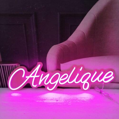 Personalized Logo Customized Letter LED Custom Neon Signs Light for Girlfriend Gift Birthday Decoration Valentines Day