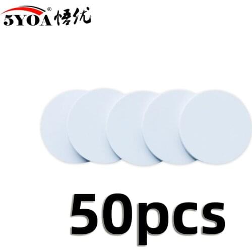 50pcs NFC Coin Money Card 215 Chip For TagMo Forum Type2 NFC215 13.56mHz for huawei share ios13 personal automation shortcuts