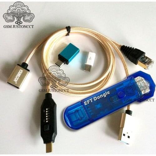 2021 Newest 100% Original EFT Pro DONGLE EASY FIRMWARE TEMA + UMF all boot Cable ( all In One Boot Cable ) Free Shipping